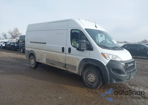 2023 Ram Promaster 2500 z USA, uszkodzony, nr VIN 3C6LRVDGXPE524028